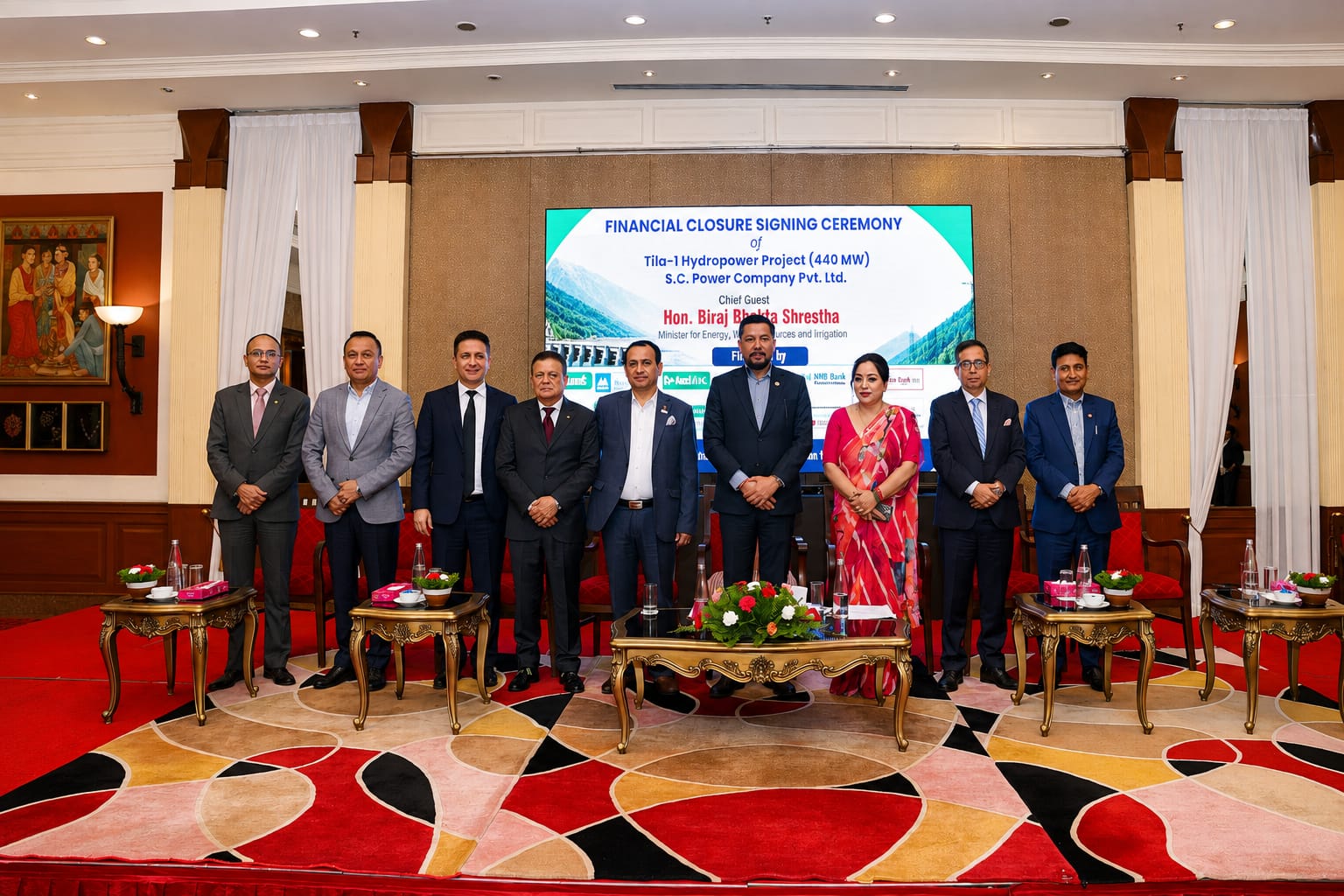 Financial Closure Ceremony - Board of Directors & Banking Leaders
