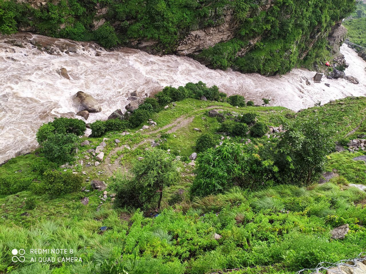 Tila River Monsoon Gorge Flow