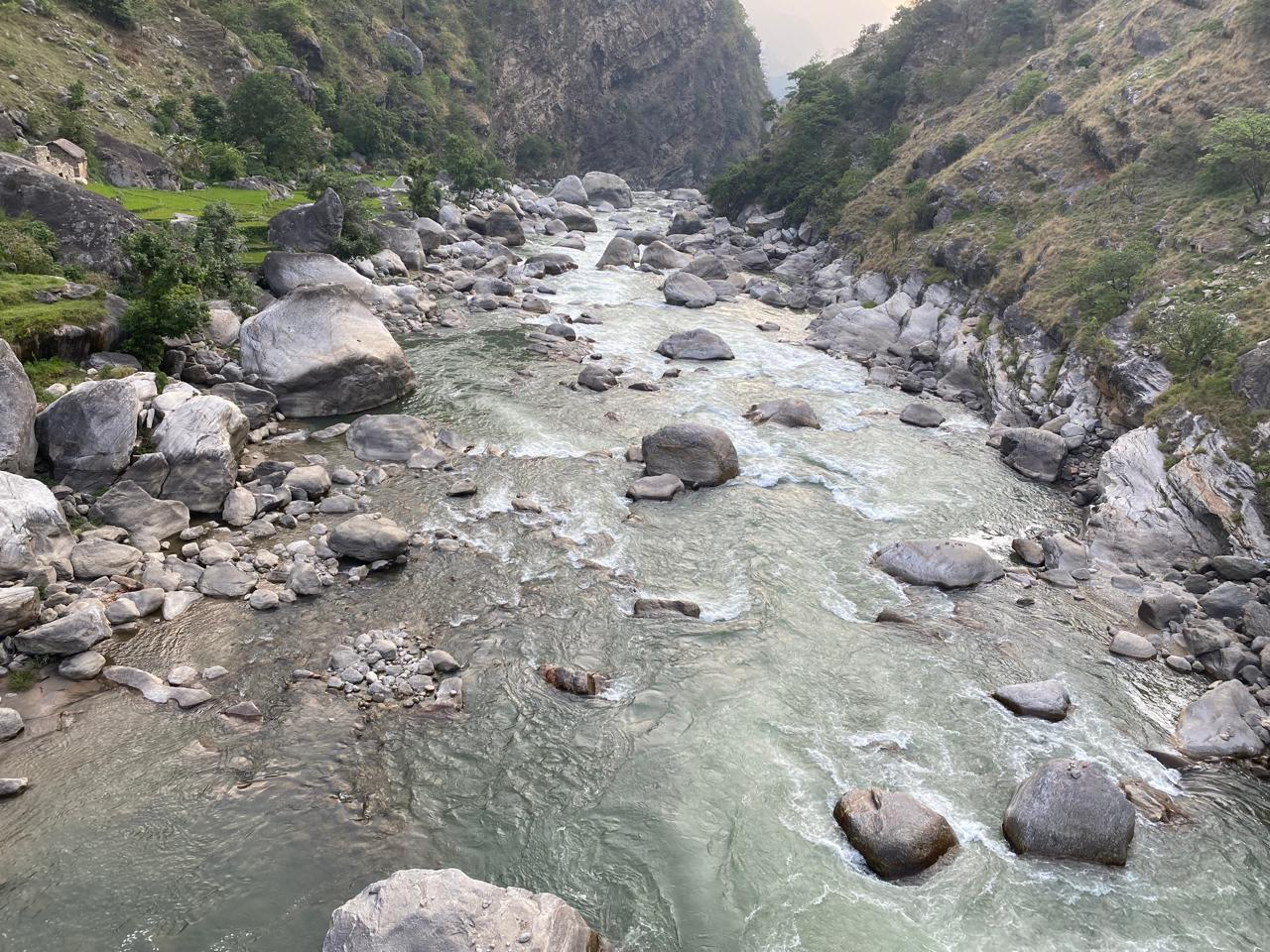 Tila River Channel at Kalikot